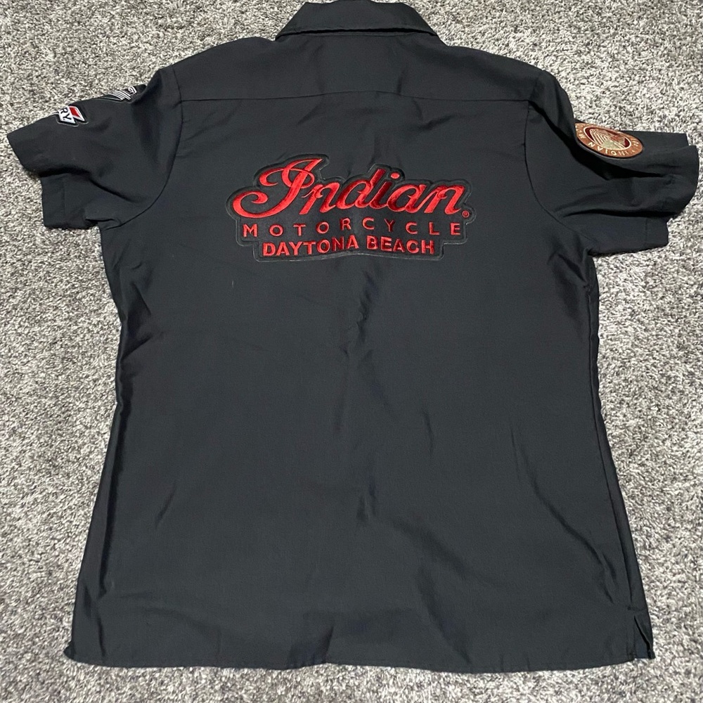 Indian Motorcycle Dayton’s Beach Button-up